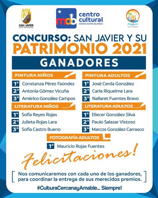 Premiación San Javier y su Patrimonio-Literatura niños-Luis Álvarez